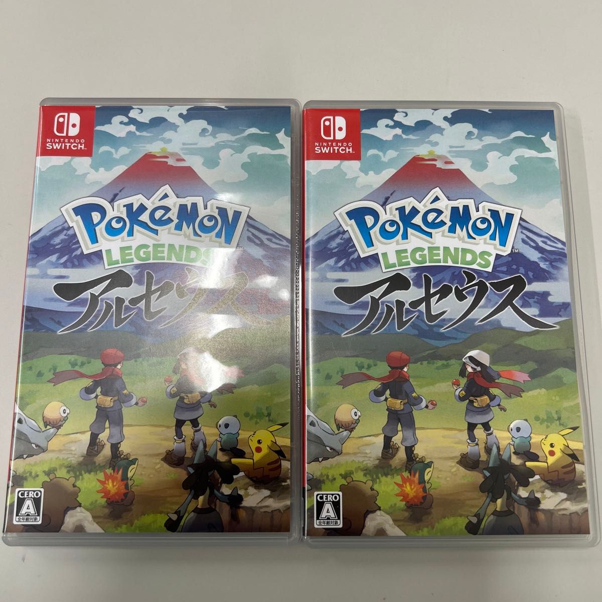 Switch】 Pokemon LEGENDS アルセウス ポケモンレジェンズ 6本セット