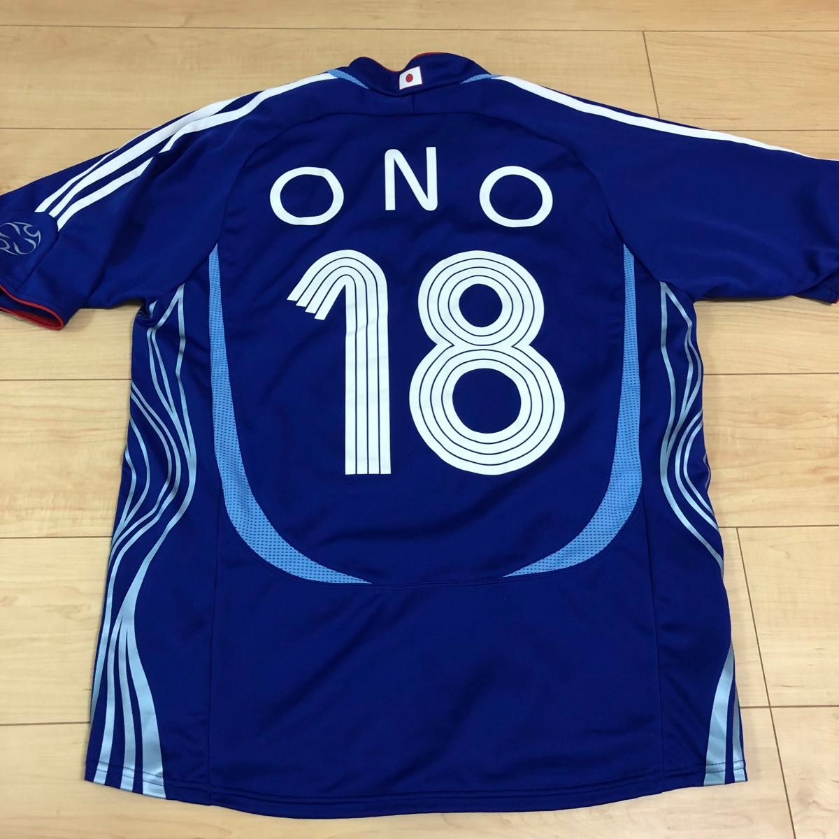 ユニフォーム 小野伸二 18番 アディダス 日本代表 サッカー日本代表