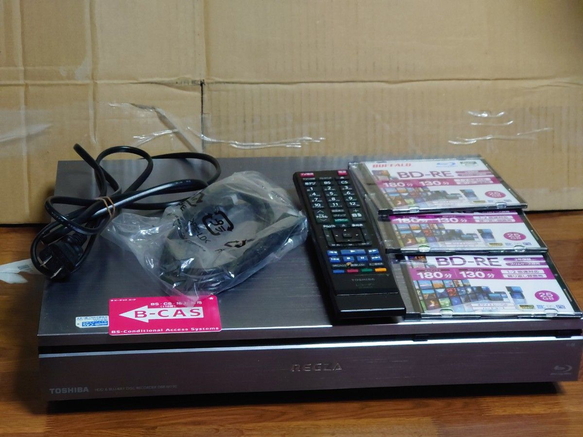 東芝レグザブルーレイレコーダーDBR-M190｜Yahoo!フリマ（旧PayPayフリマ）