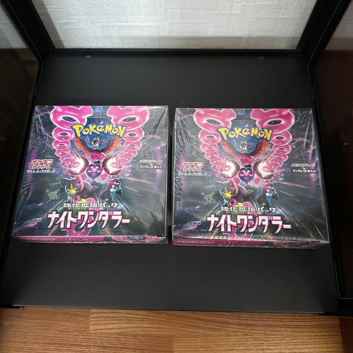 2BOXセット ナイトワンダラー ポケモンカードゲーム シュリンク付き未
