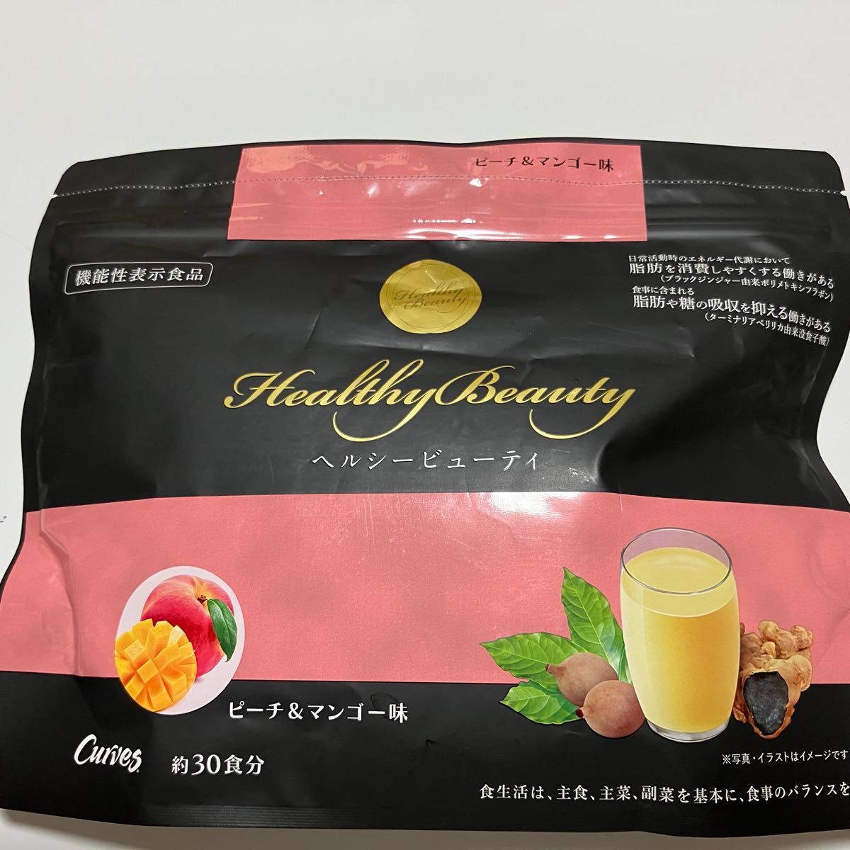 カーブス ヘルシービューティ ピーチ&マンゴー 約30食分｜Yahoo!フリマ