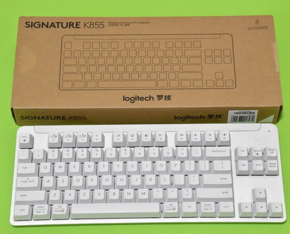 Logitech ロジクール K855 赤軸メカニカル 無線 キーボード US配列