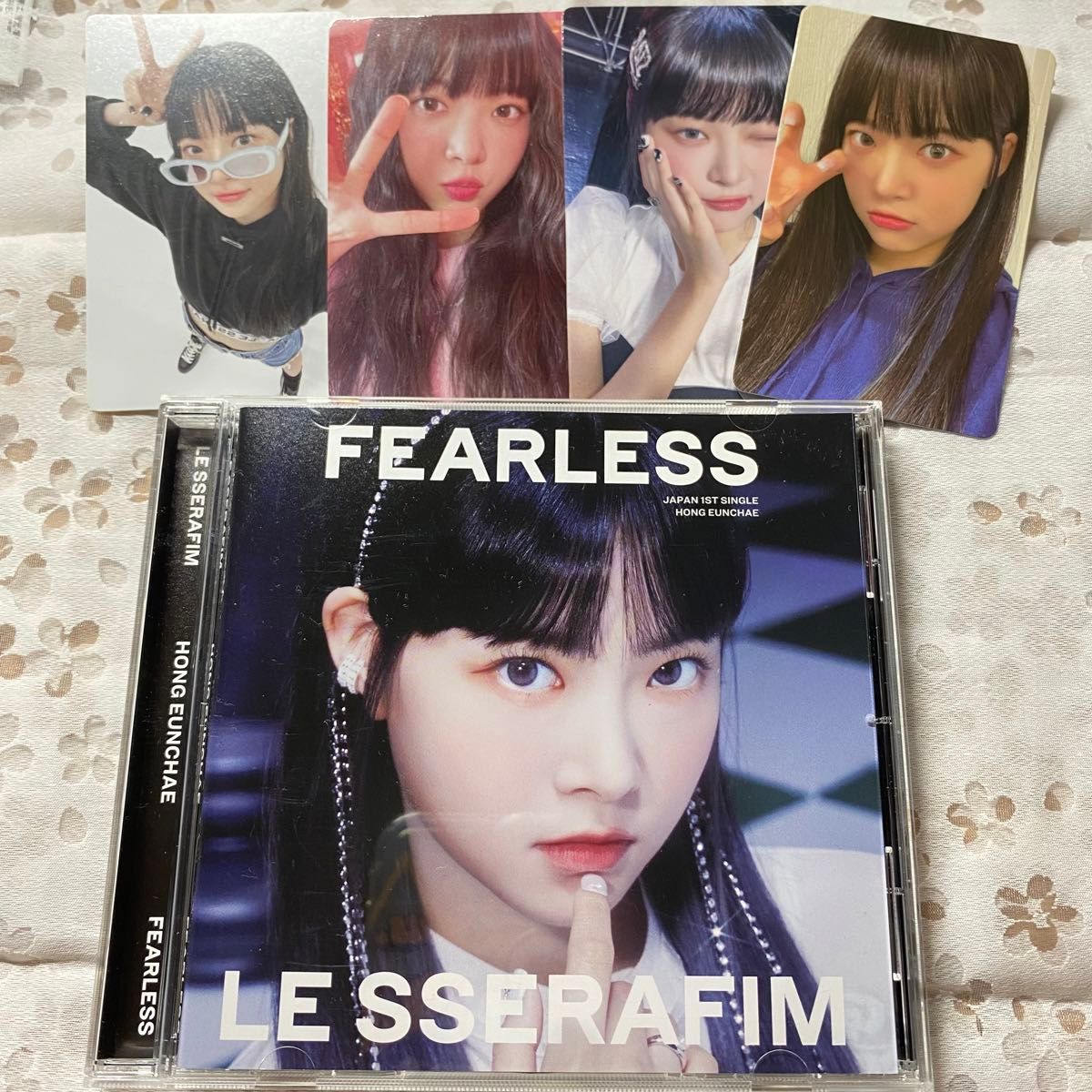 LESSERAFIM FEARLESS jp ウンチェ限定盤 EUNCHAEトレカ付き｜Yahoo