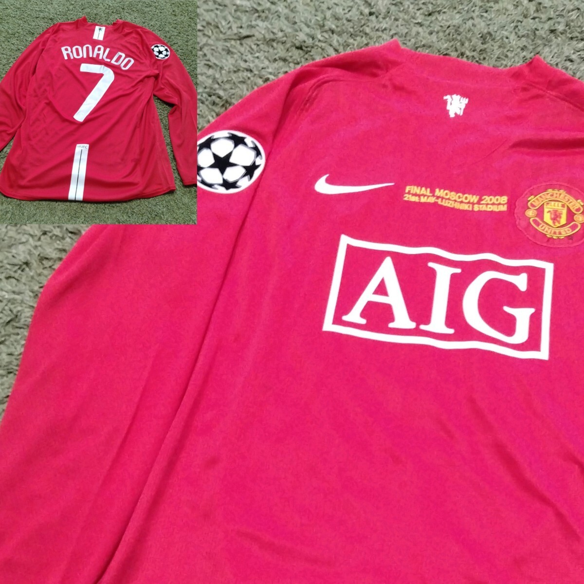 希少】NIKE マンチェスターユナイテッド 08年 クリスティアーノ