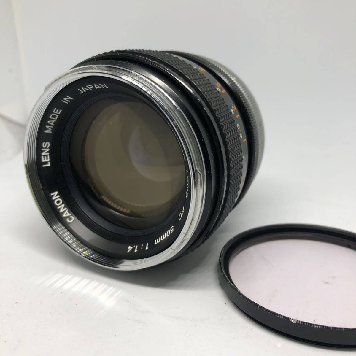 ☆実用美品☆ キヤノン CANON FD 50mm F1.4 S.S.C. ☆完動品 ＃