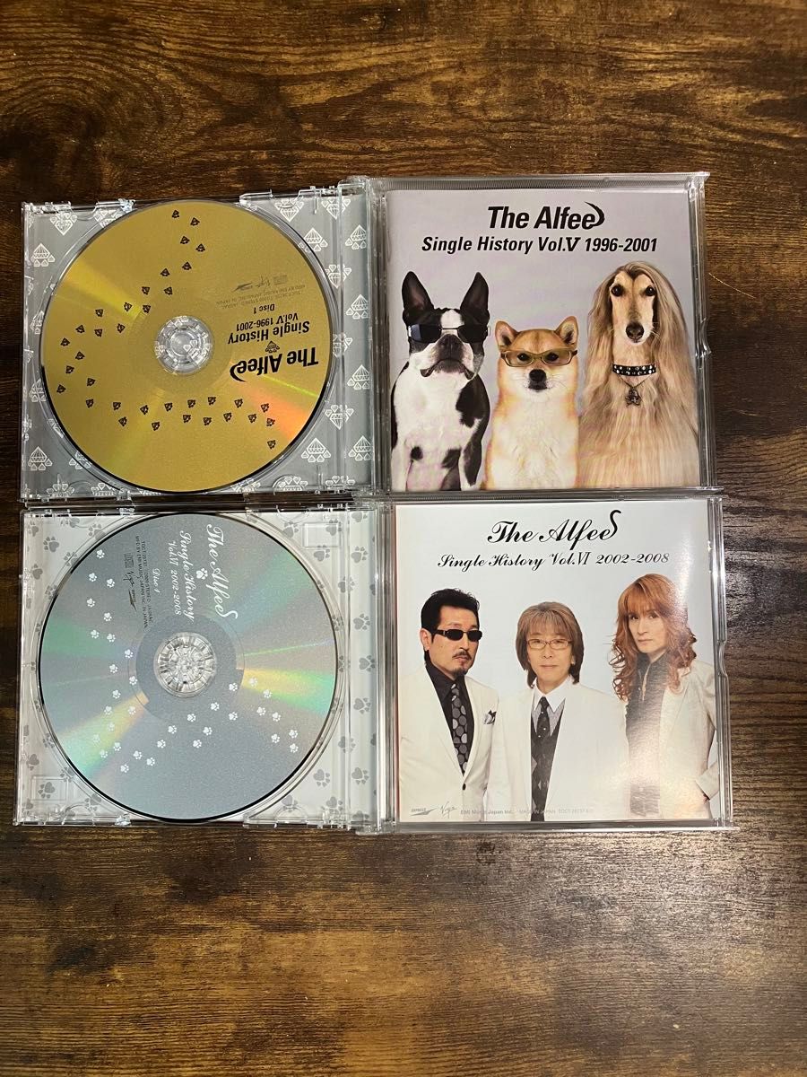 THE ALFEE Single History Vol 5 Vol 6セット｜Yahoo!フリマ（旧PayPay