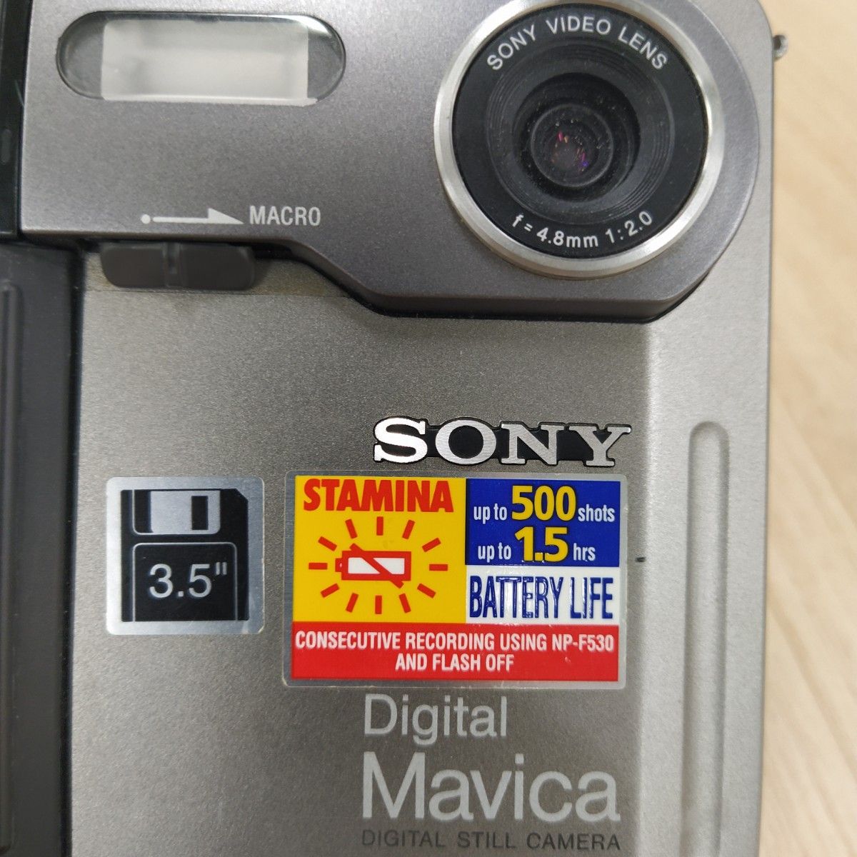 希少】SONY フロッピーディスク記録 デジタルカメラ MVC-FD5｜Yahoo