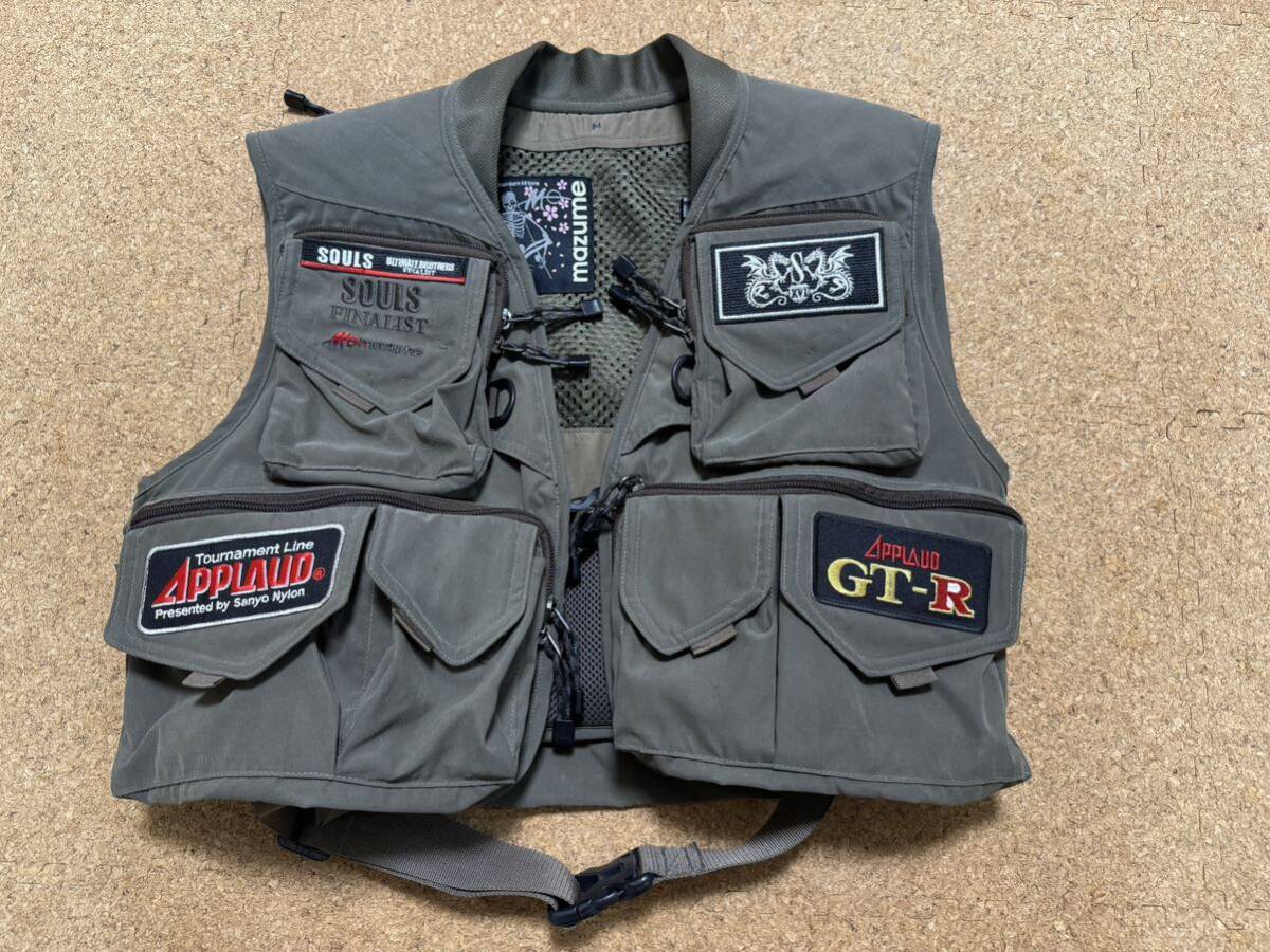 希少 Souls ソウルズ フィッシングベスト マズメ サイズ M mazume