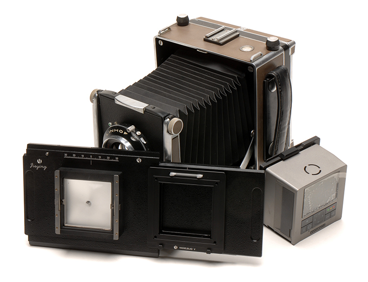 4x5大判カメラ用 デジタルバックアダプター HASSELBLAD Vマウントの