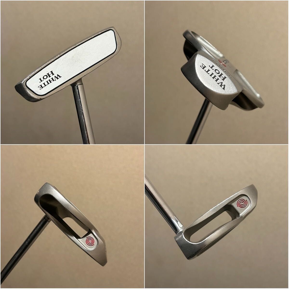 新品グリップ【初代・名器・希少】34インチ オデッセイ ホワイトホット