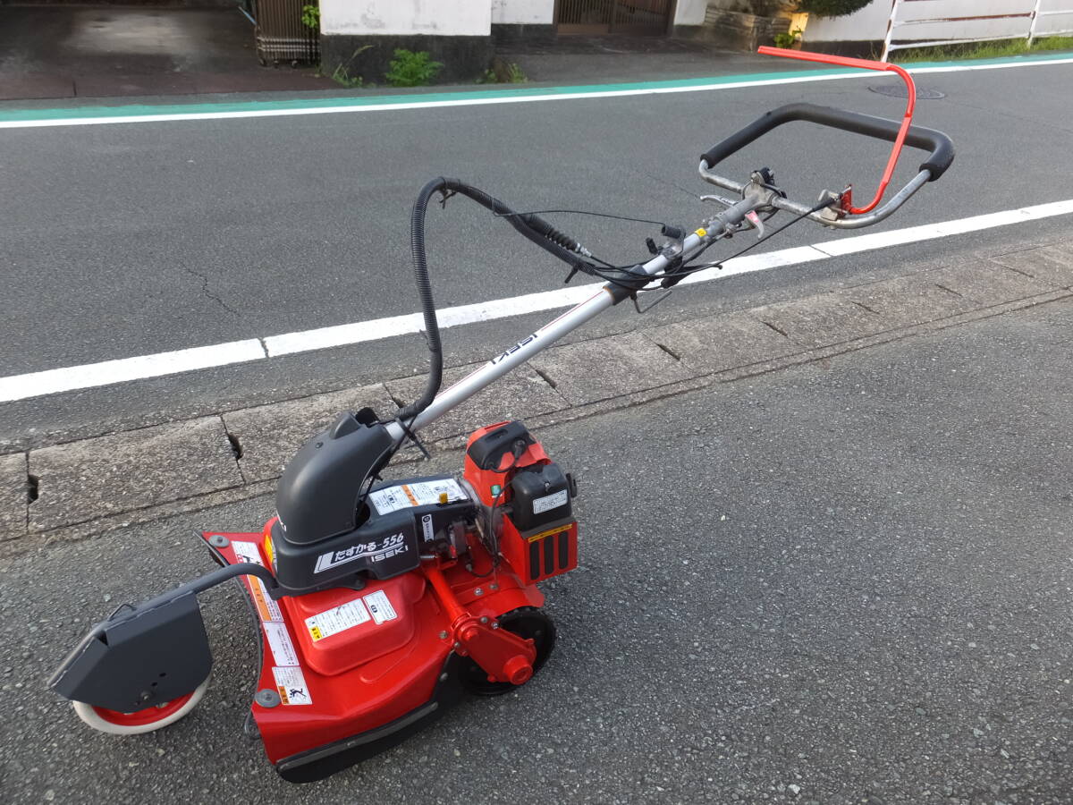 Yahoo!オークション - 良品中古 自走式斜面刈草刈機 イセキ たすかる R