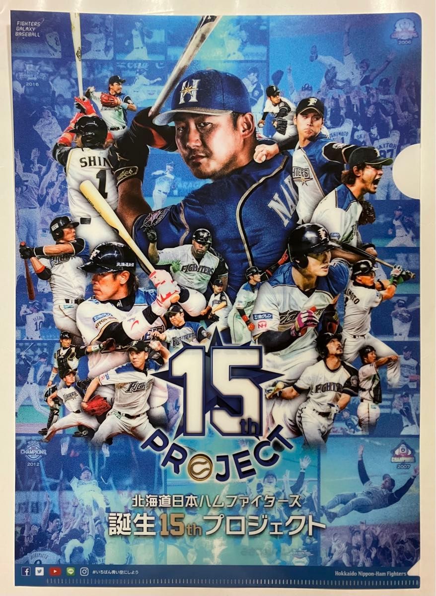 大谷翔平 ダルビッシュ有 日本ハム ファイターズ 選手集合 A4サイズ