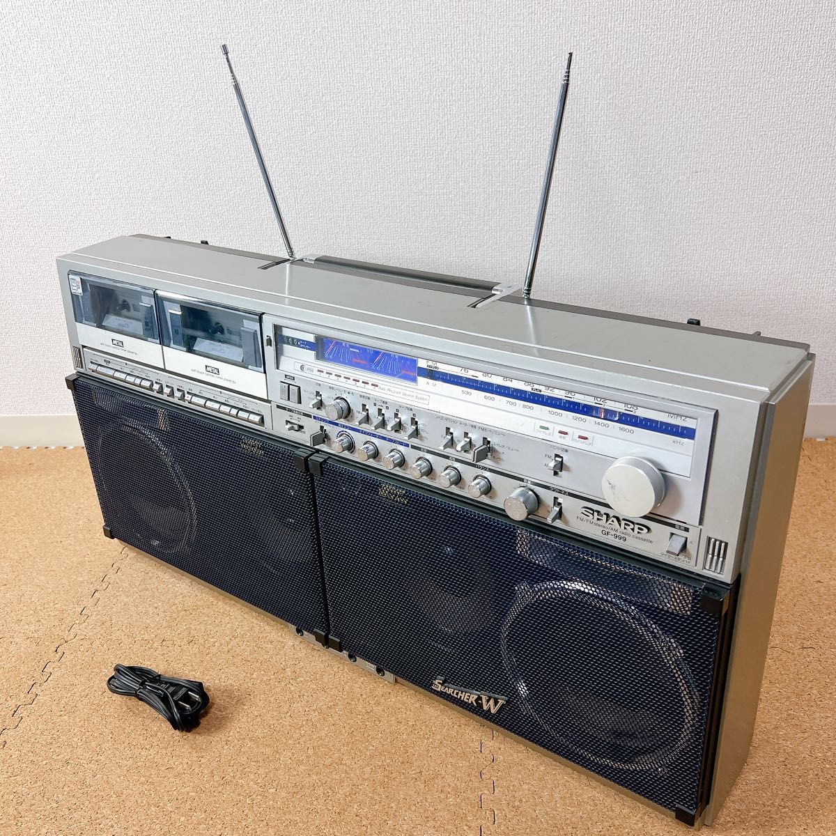 SHARP シャープ THE SEACHER-W GF-999 大型ラジカセ｜Yahoo!フリマ（旧