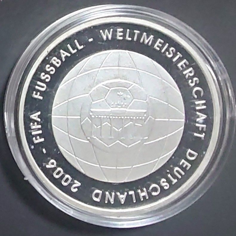 2006 FIFAワールドカップ ドイツ大会記念銀貨5枚セット大型プルーフ
