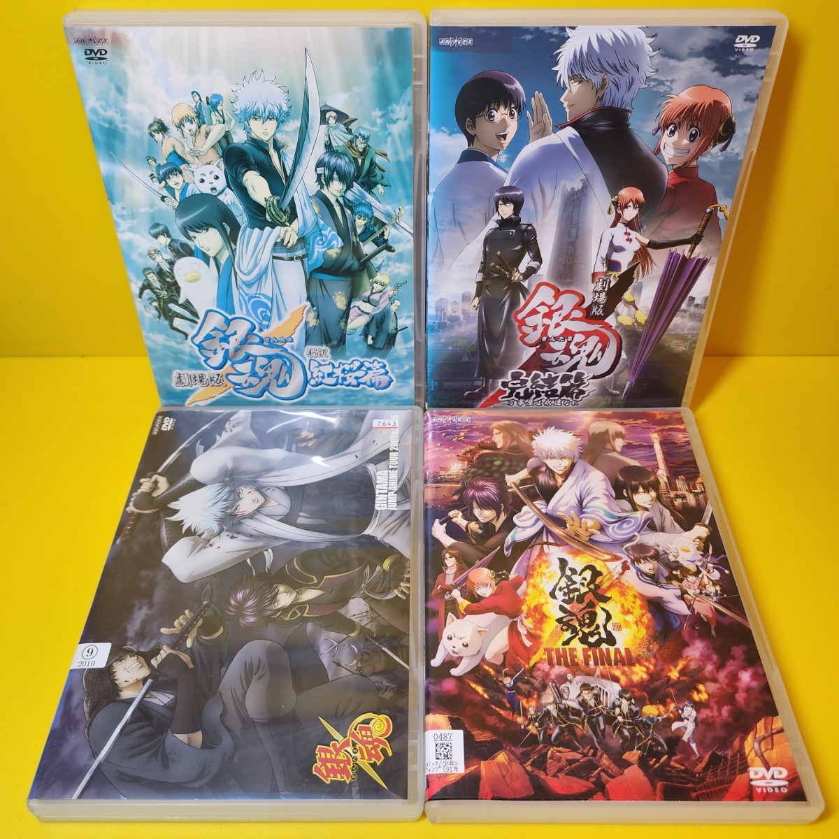 新品ケース交換済み 銀魂【DVD】シリーズ全100巻 劇場版/ジャンプ