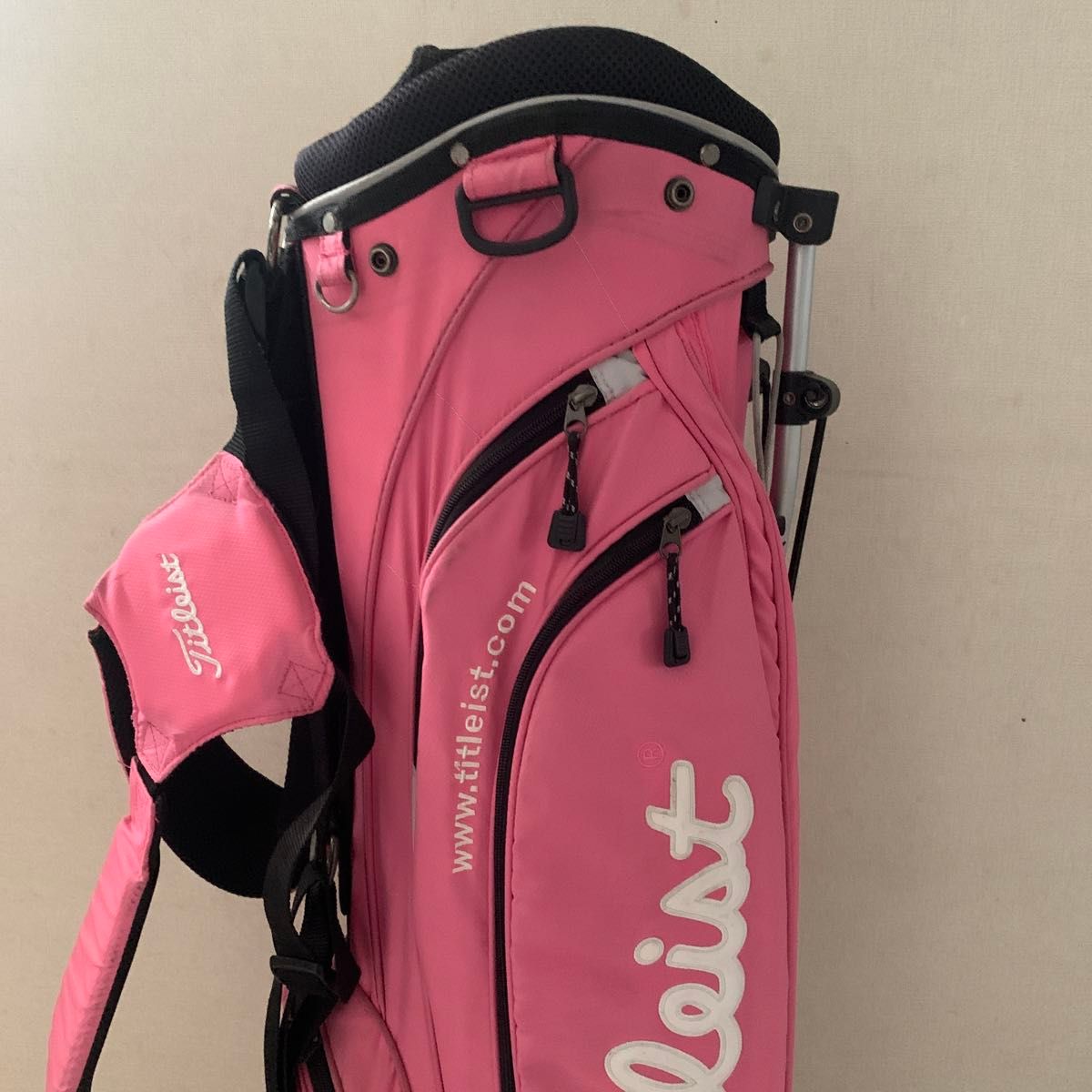 状態良好｜タイトリスト キャディバッグ スタンド式 軽量 アスリート
