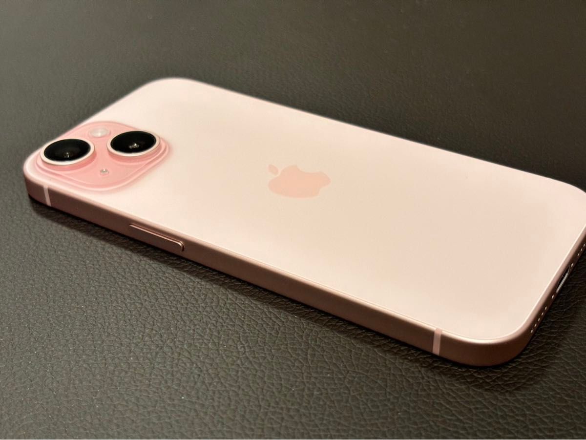 Apple iPhone15 128GB ピンク SIMフリー 残債無し バッテリー99