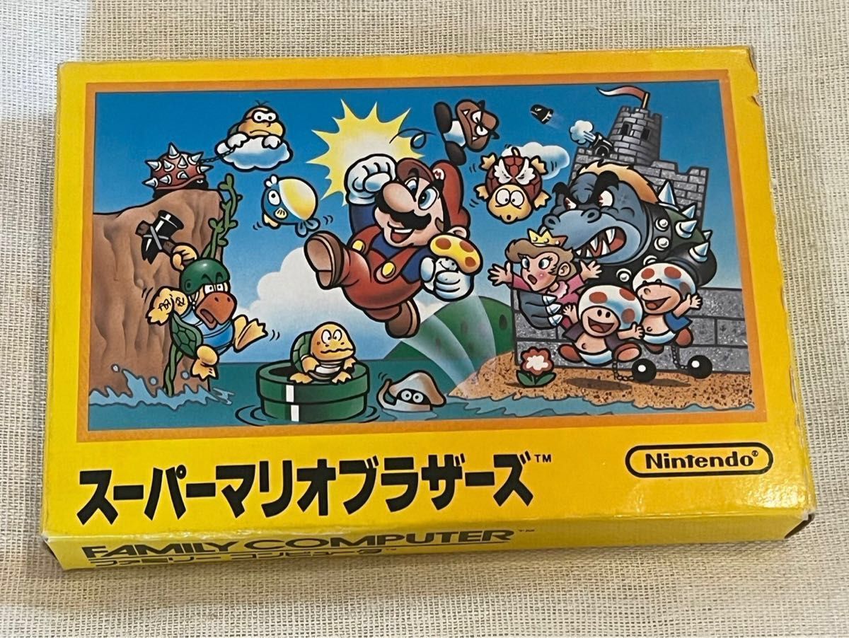 FC 新品未使用 極上美品 スーパーマリオブラザーズ箱説付き 激レア