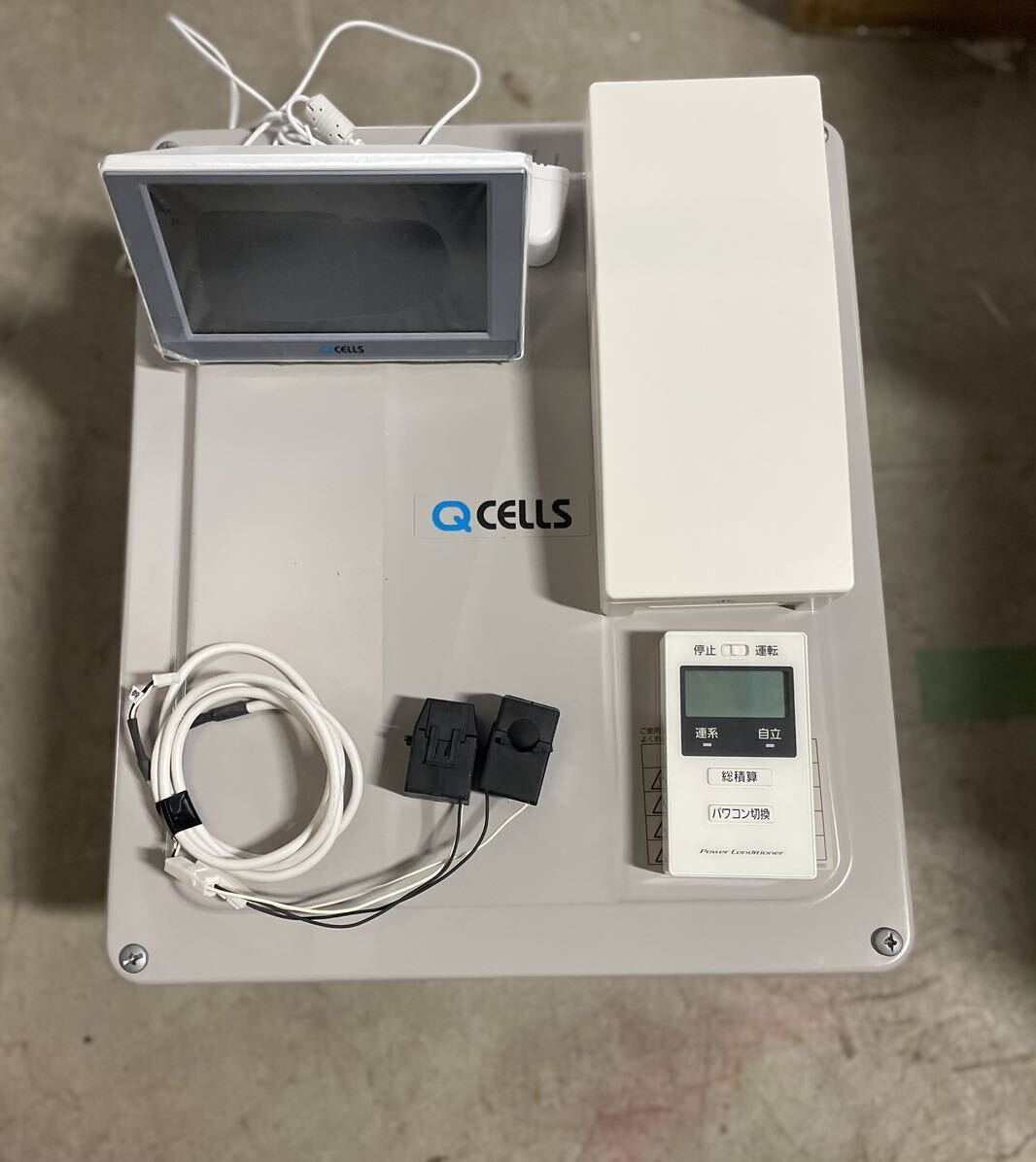 Yahoo!オークション - Qセルズ パワーコンディショナー HQJP-RA44-4 パ