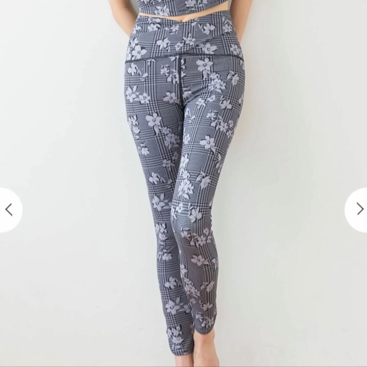 LAVA SUKALA チェックウエストクロスレギンス ブラック M｜Yahoo