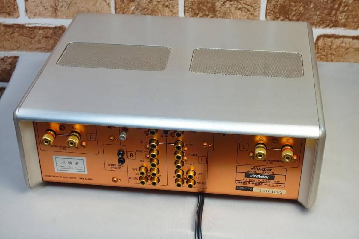 Yahoo!オークション - Victor ビクター AX-V1-N プリメインアンプ 伝説