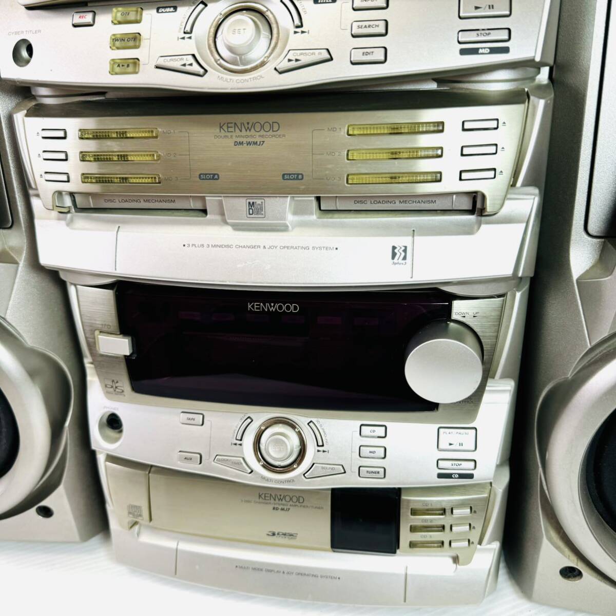 Yahoo!オークション - KENWOOD ケンウッド CD MD システム コンポ RD-M