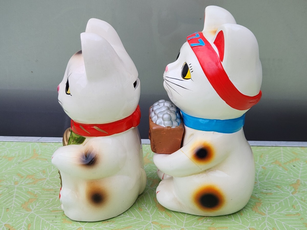 Yahoo!オークション - 加藤工芸 大当たり 777 フイバー 招き猫 貯金箱