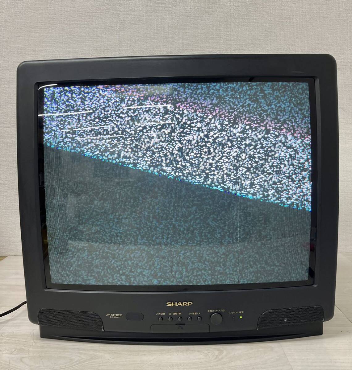 Yahoo!オークション - 8-67【現状品美品】SHARPブラウン管テレビ 21C-