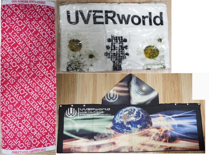 UVERworld グッズ セット ライブTシャツ 初代パーカー タオル リスト