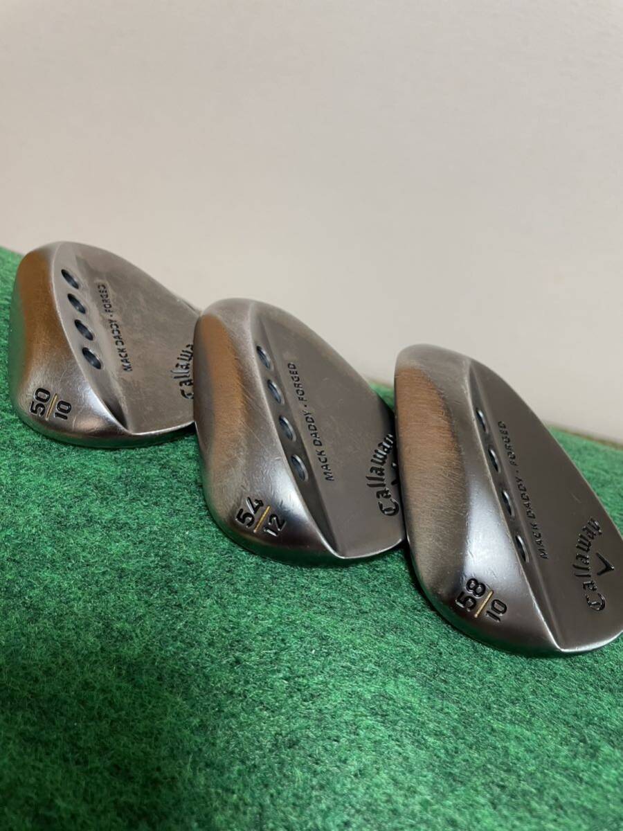 キャロウェイMACK DADDY 50度-10，54度-12，58度-10 FORGEDウェッジ