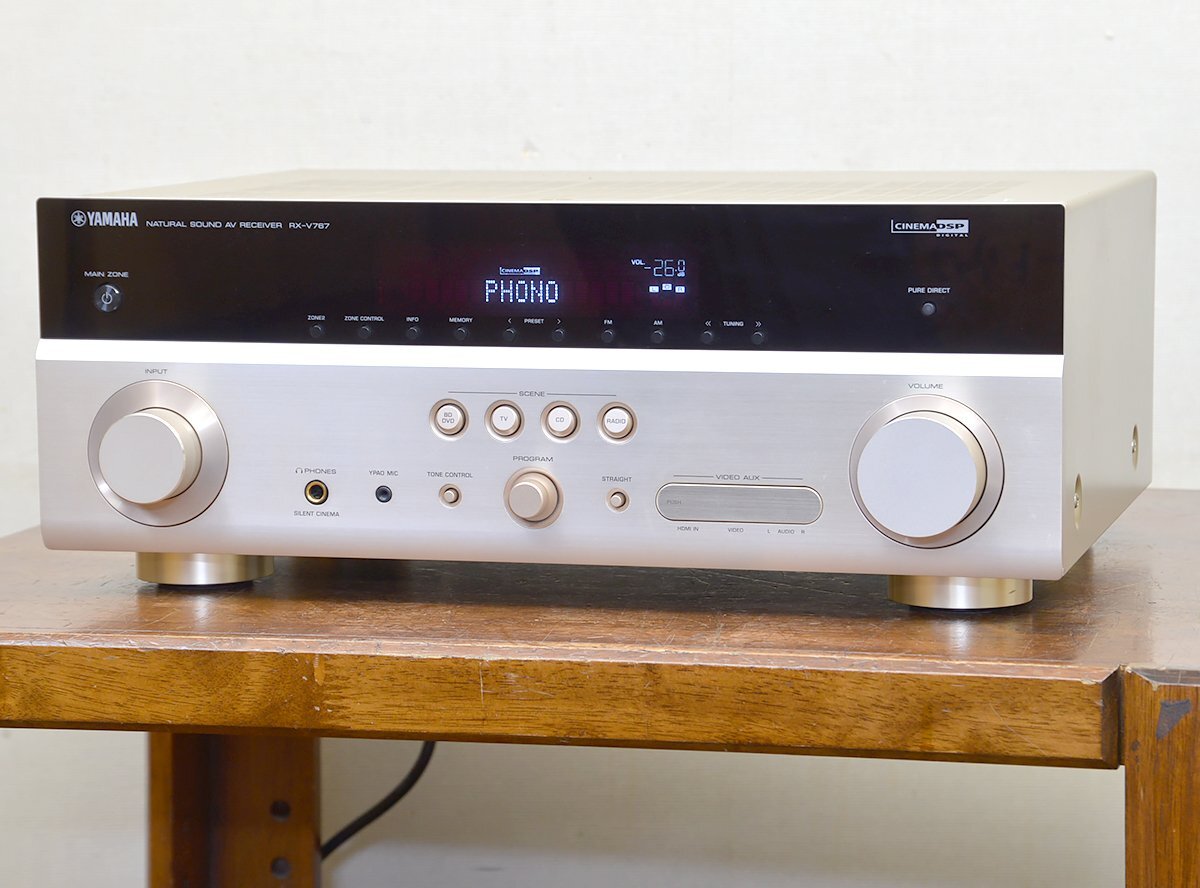 Yahoo!オークション - YAMAHA RX-V767 AVレシーバー 付属品 リモコン付