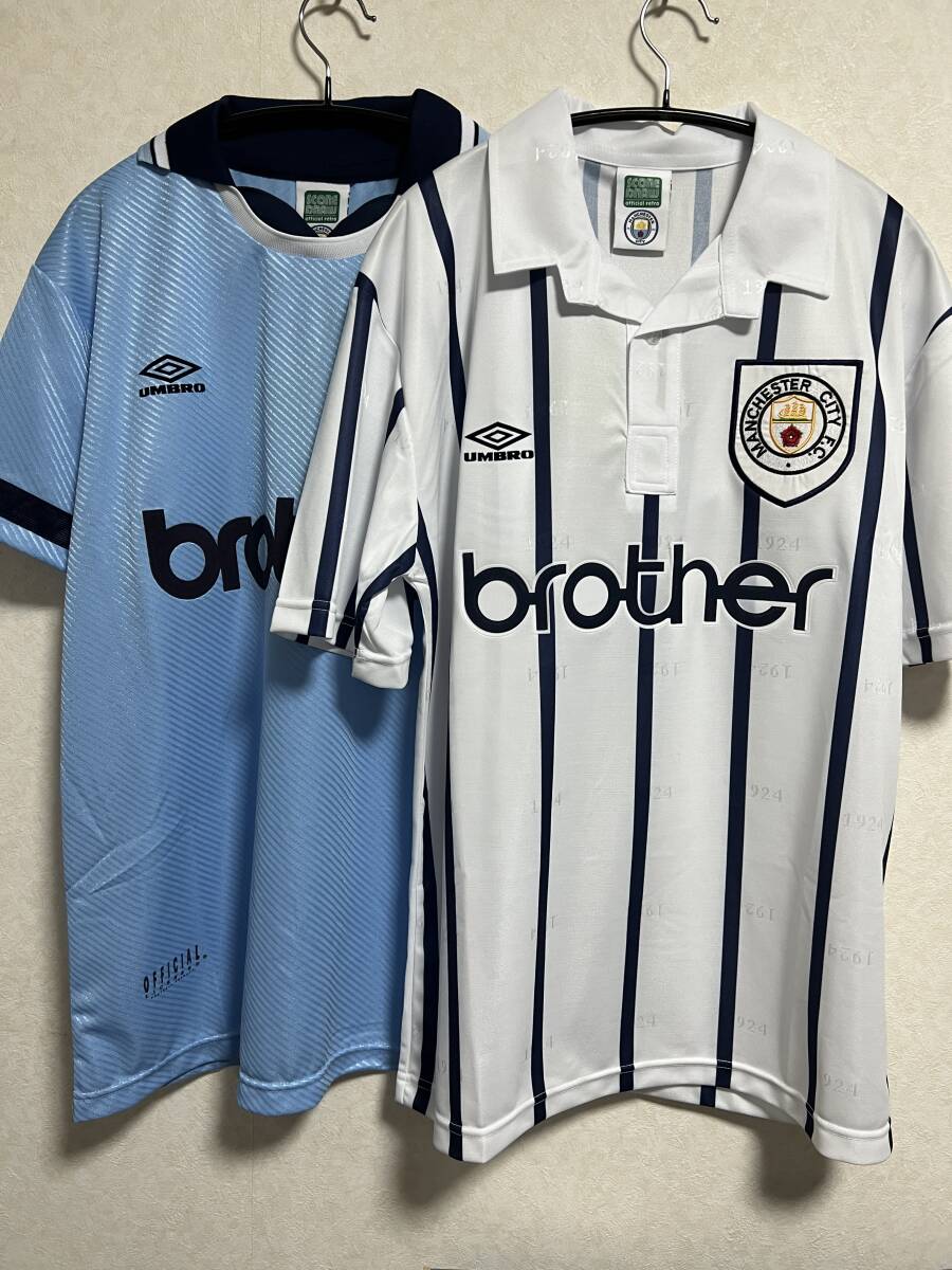 oasis再結成記念 着用ユニフォーム Manchester City Retro Collection