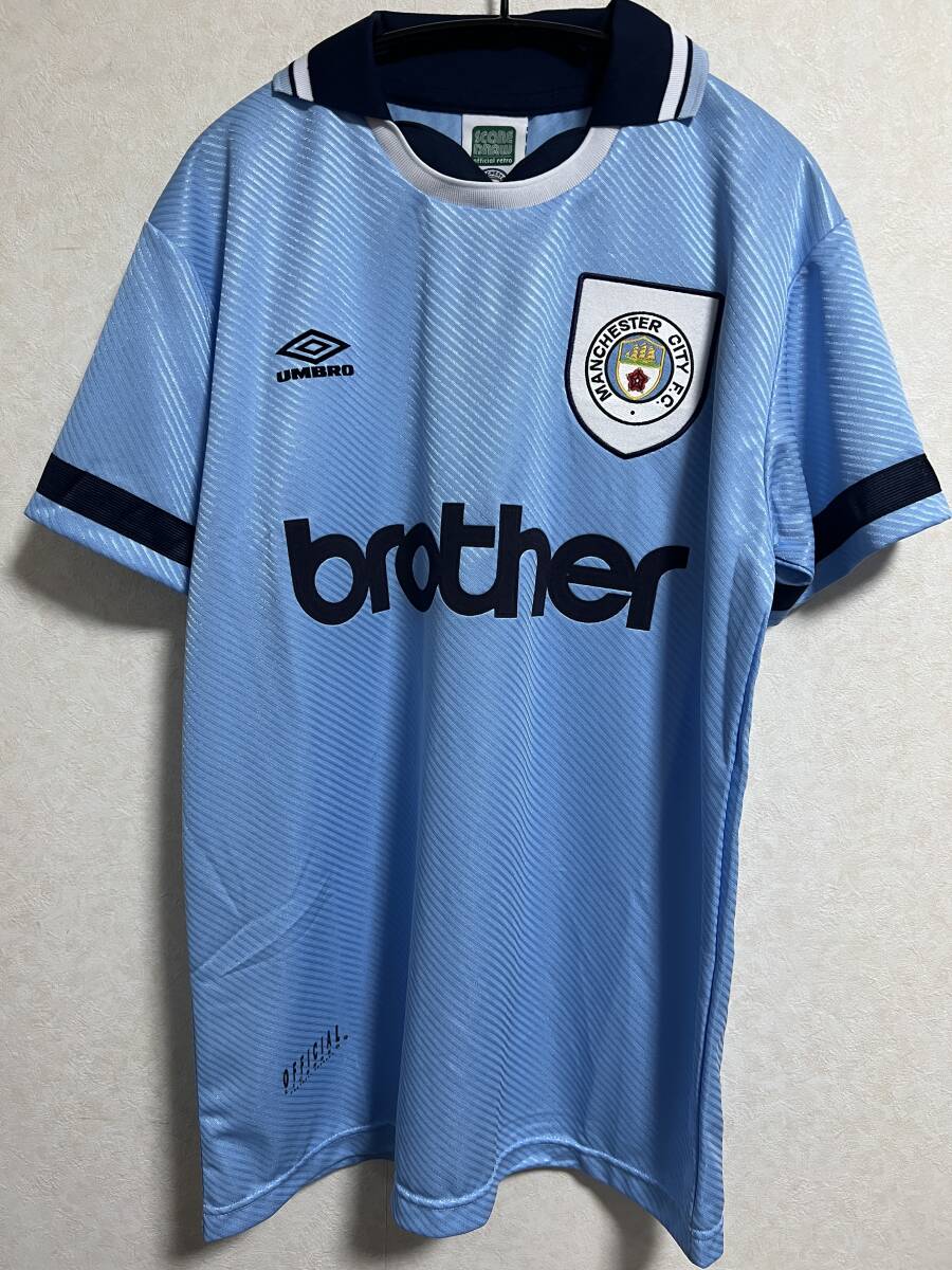 oasis再結成記念 着用ユニフォーム Manchester City Retro Collection