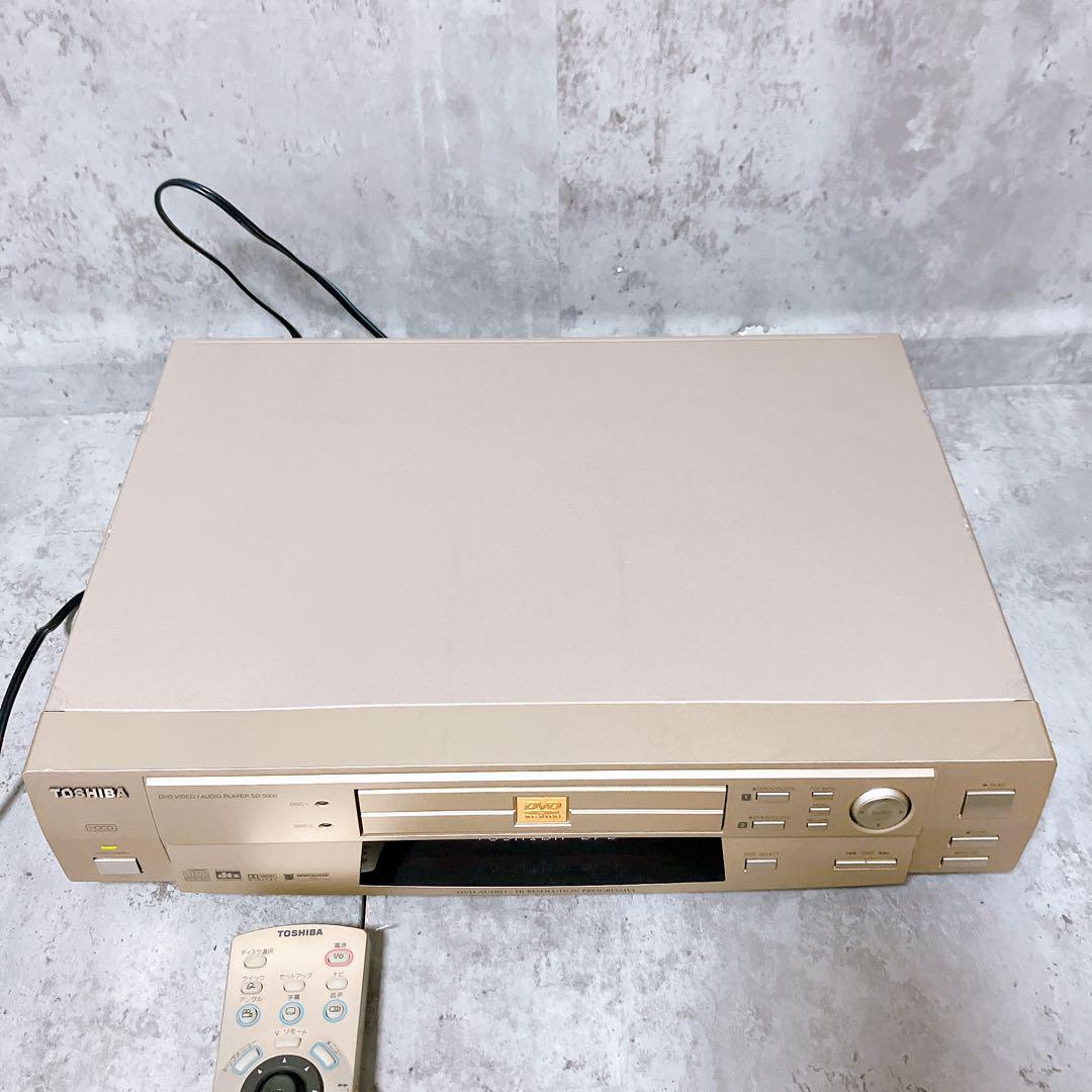 美品】東芝 DVD CDデッキ SD-5000 2枚 TOSHIBA プレーヤー プレイヤー