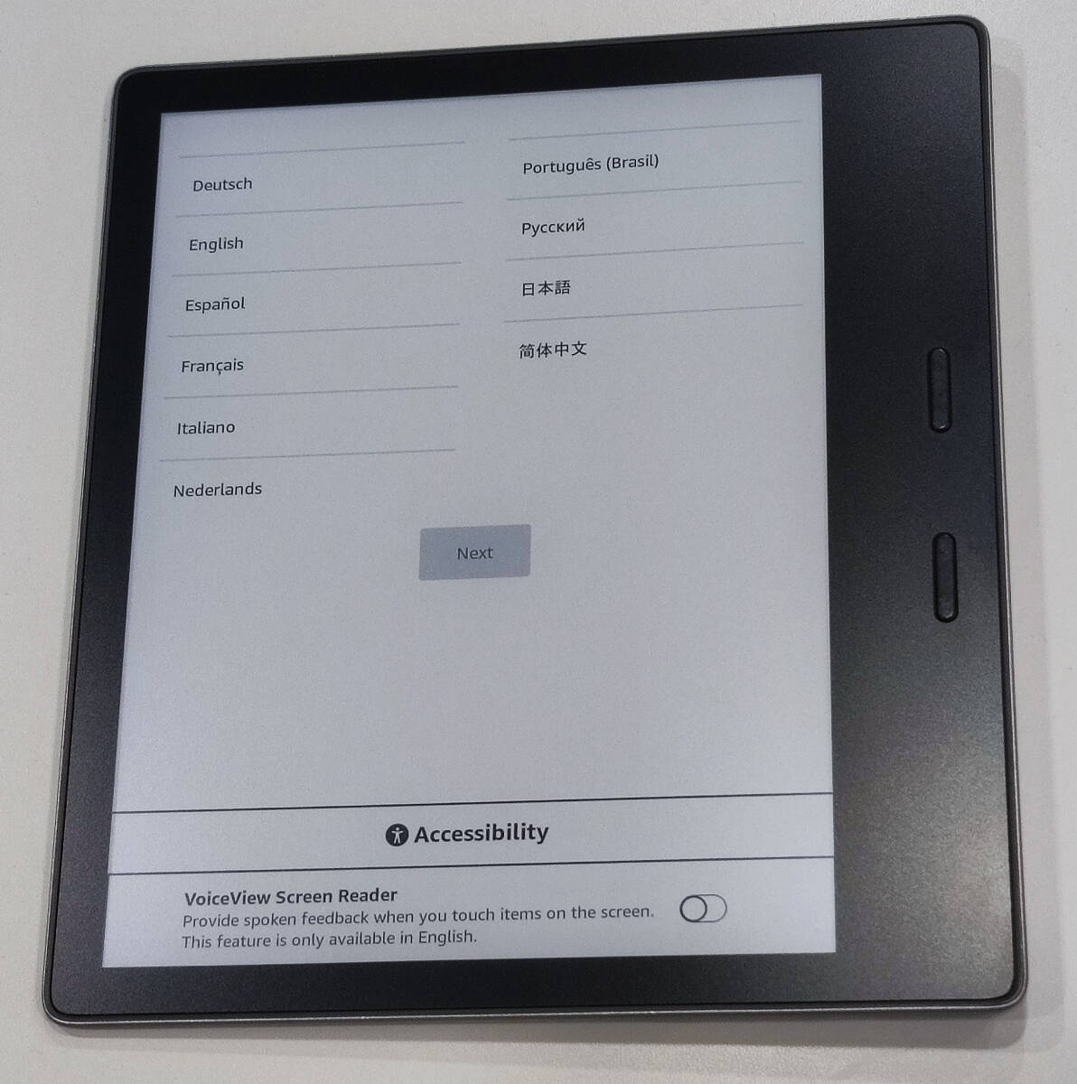 Kindle Oasis 第10世代 色調調節ライト搭載 32GB 広告なし Kindle