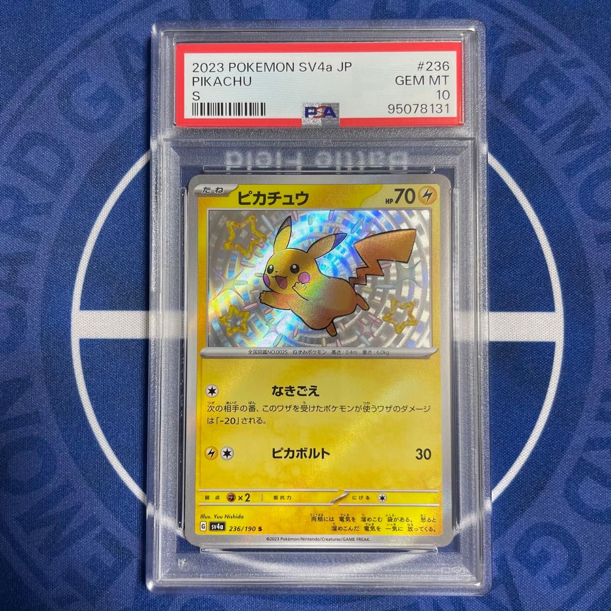 PSA10】ピカチュウ 2枚セット ナガバ/色違いS【ポケモンカード】Nagaba