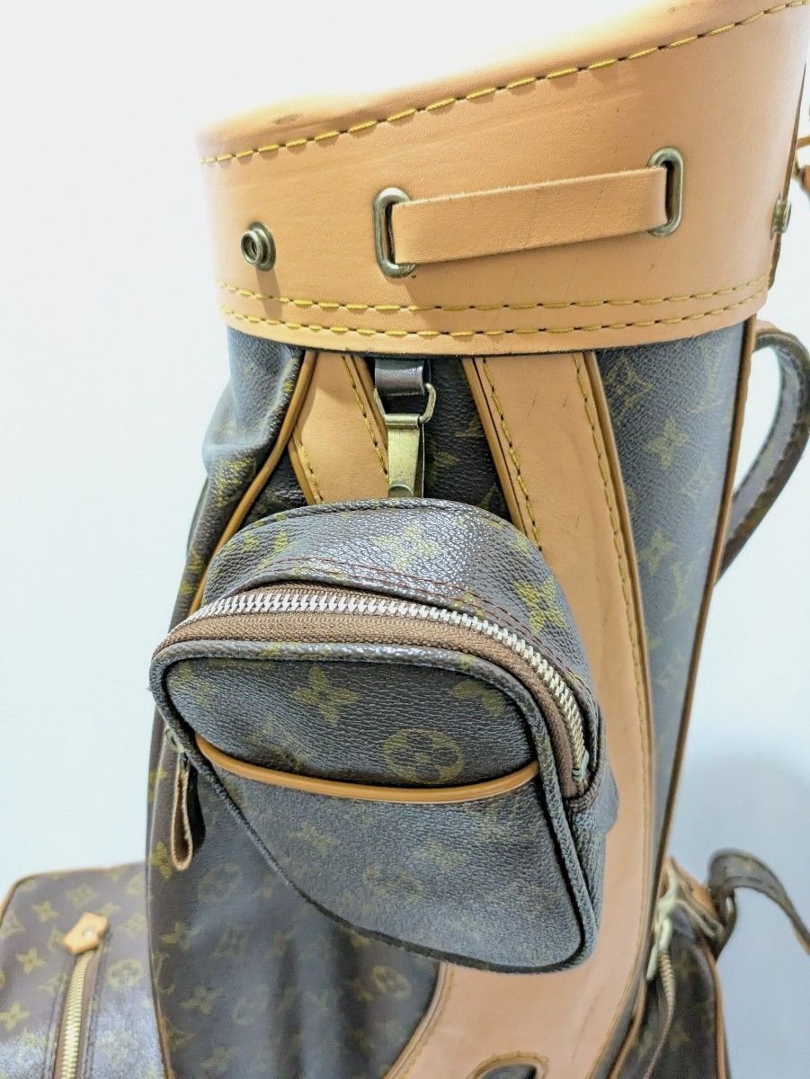 LOUIS VUITTON ルイヴィトン モノグラムキャンバス ゴルフ キャディ
