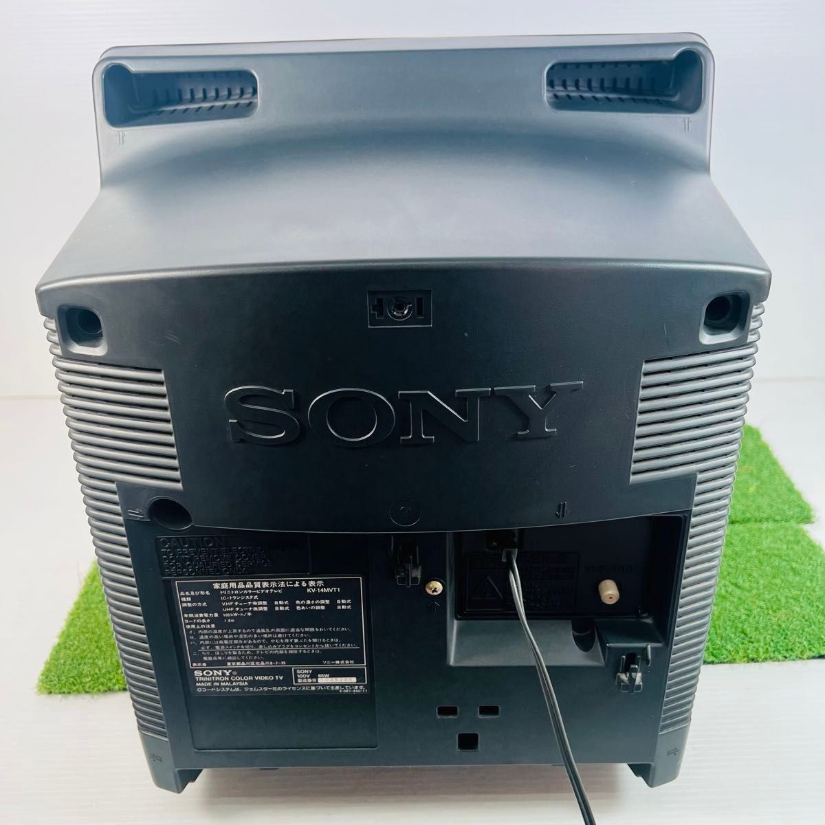 中古 トリニトロンカラービデオテレビ SONY KV-14MVT1 ブラウン管