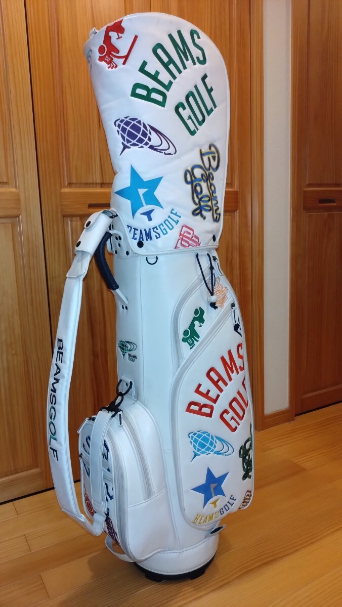 Yahoo!オークション - BEAMS GOLF 渋谷日向子 限定モデル キャディバッ