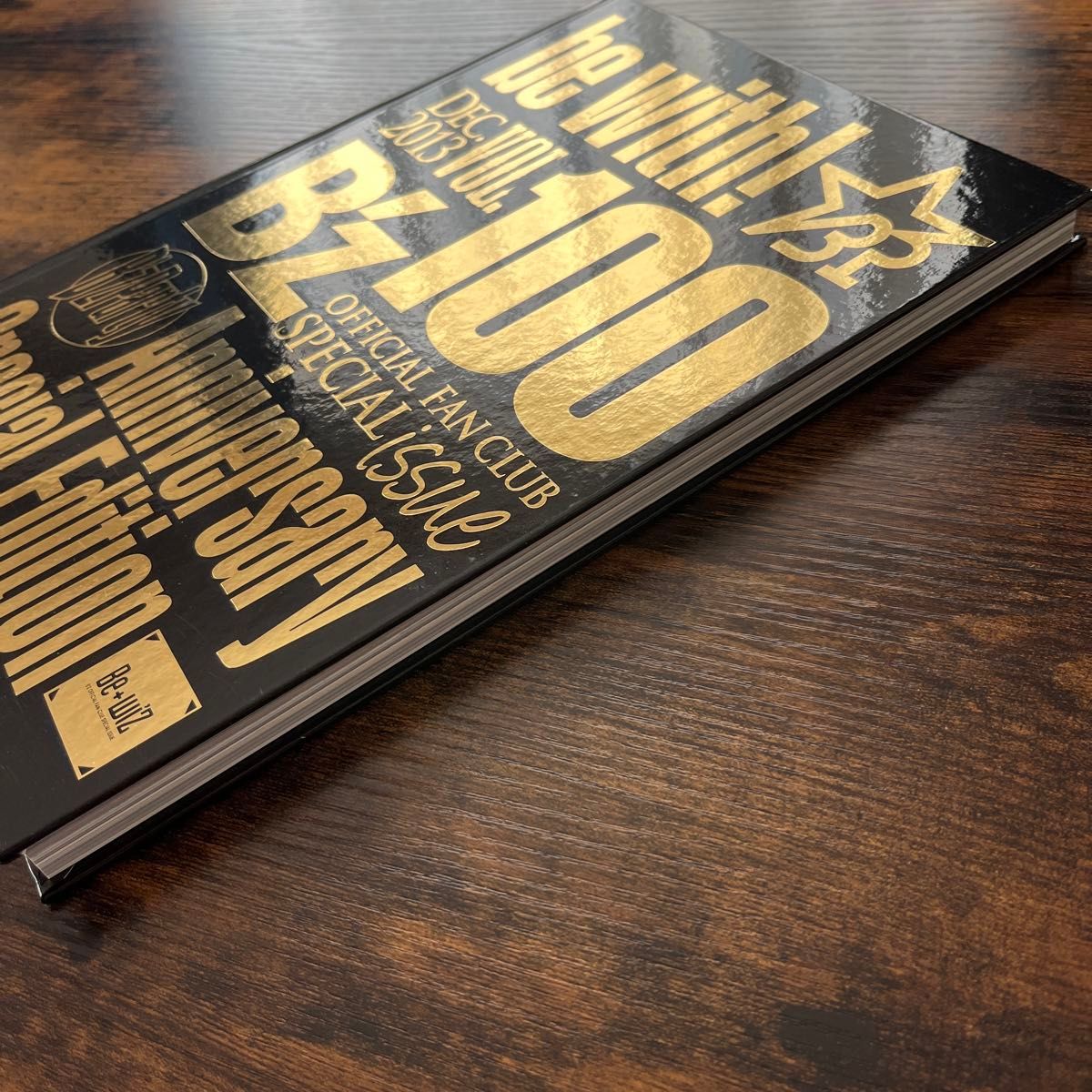 B'z ファンクラブ会報 100号 be with DEC 2013 VOL 100 special issue