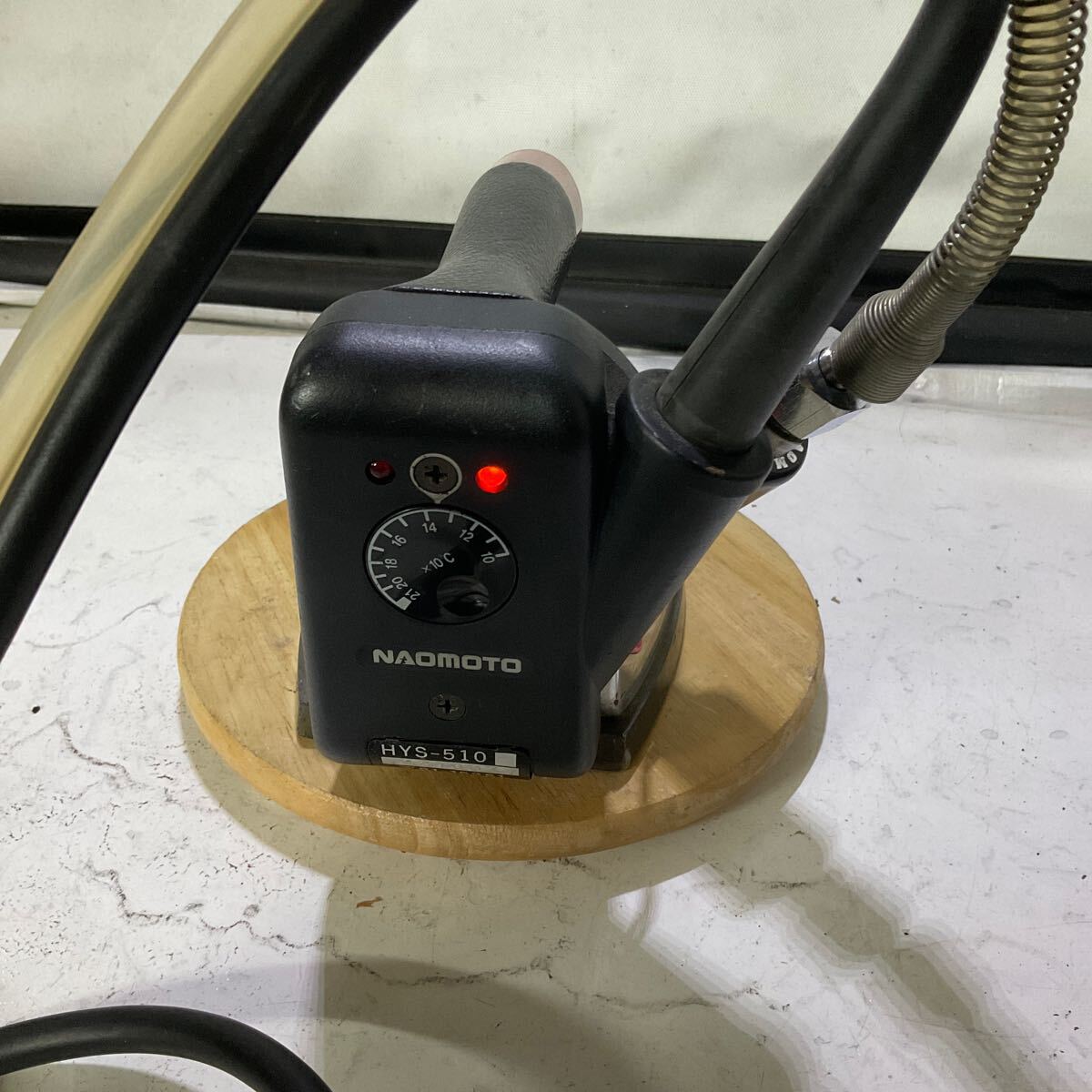 Yahoo!オークション - NAOMOTO ナオモト HYS-510 工業用アイロン ハイ