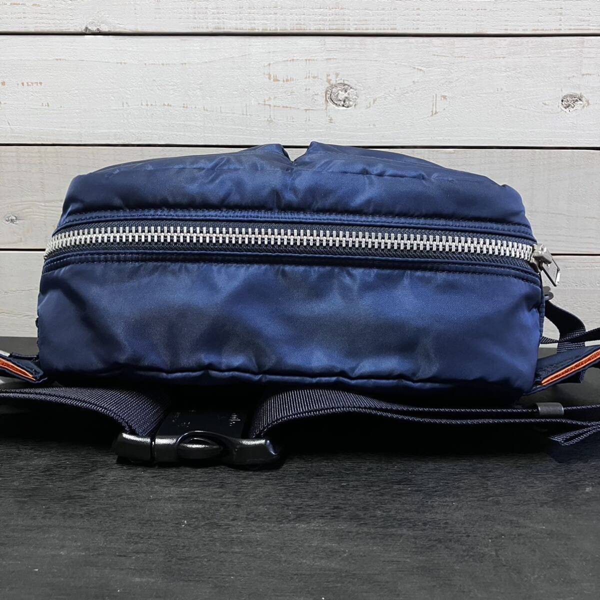 PORTER STUSSY WAIST SHOULDER BAG TANKER NAVY 吉田カバン ポーター