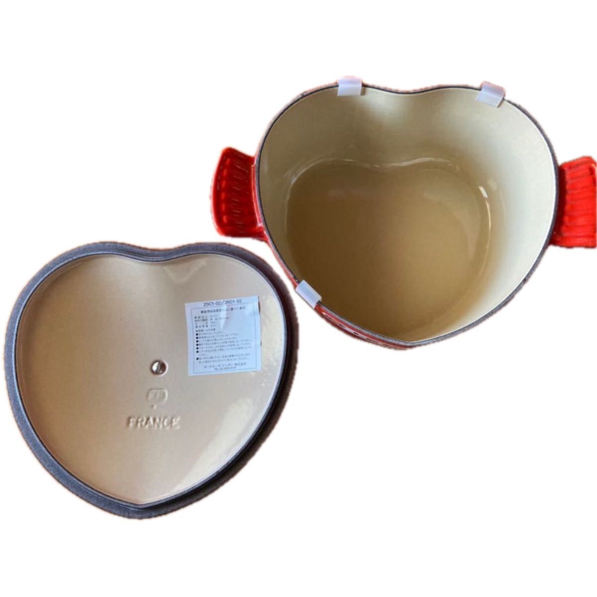 レア3点セット ル・クルーゼ ココットダムール 両手鍋&ココット