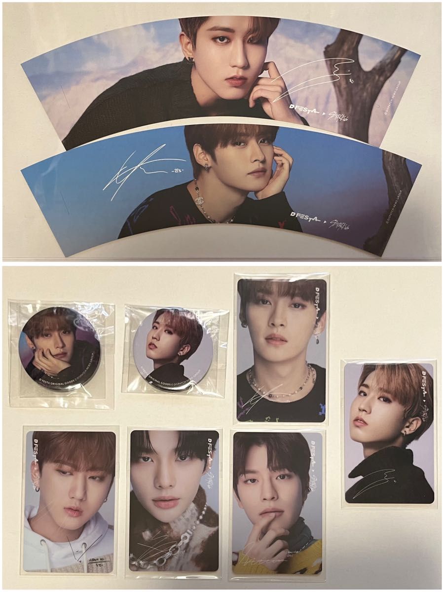 Stray Kids スキズ dfesta dicon 入場トレカ 缶バ カップスリーブ リノ