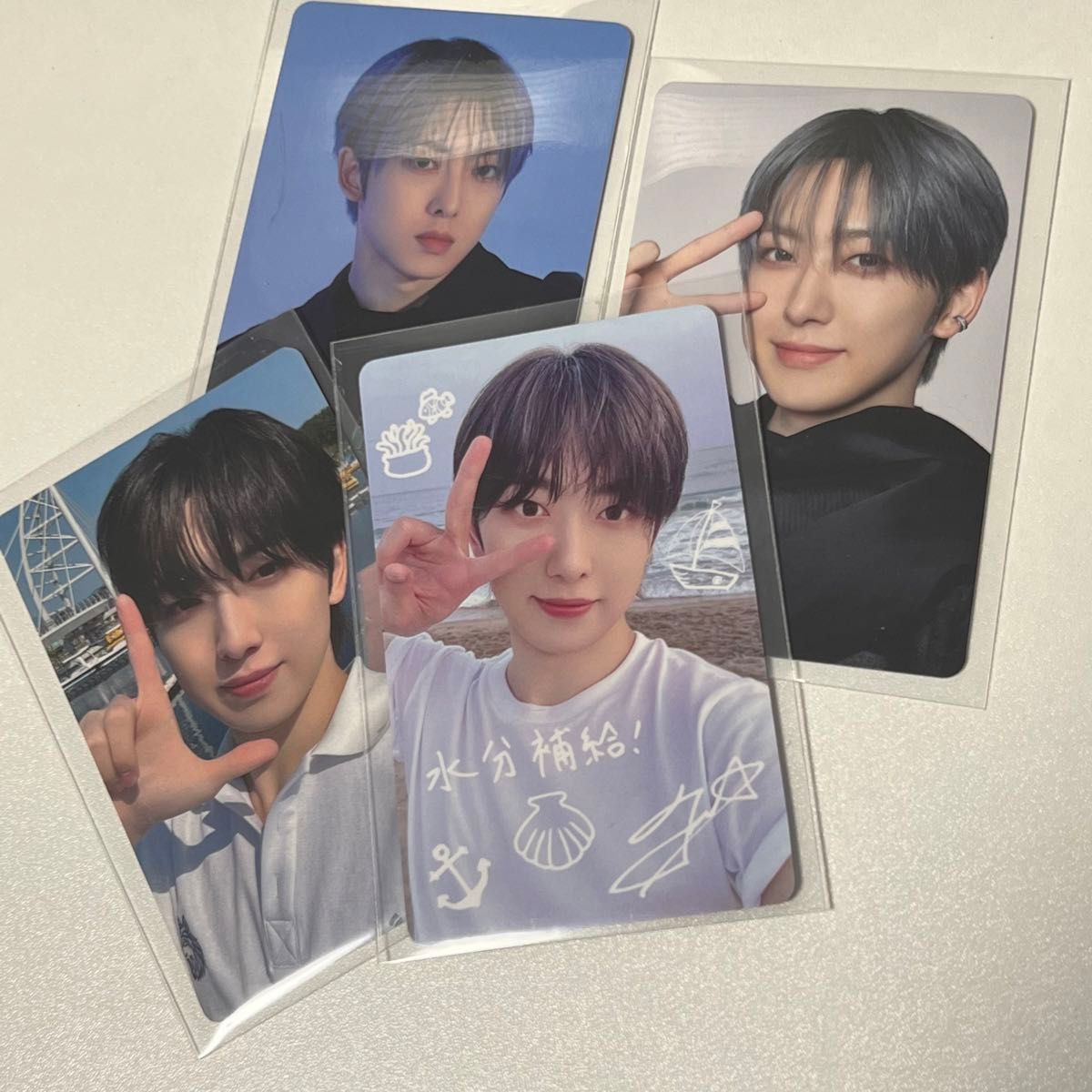 &TEAM エンティーム 青嵐 ラキドロ 手書き デコ トレカ フウマ FUMA