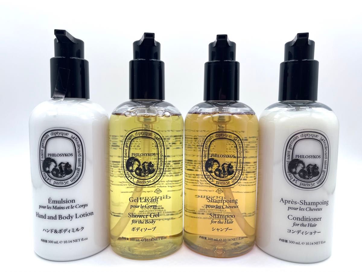 diptyque ディプティックシャンプーコンディショナーボディミルク