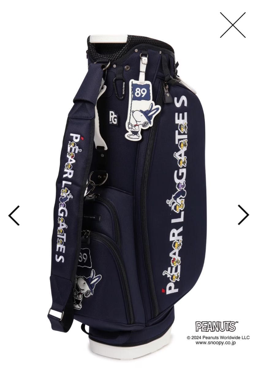 パーリーゲイツ スヌーピー SNOOPY キャディバッグ ゴルフバッグ