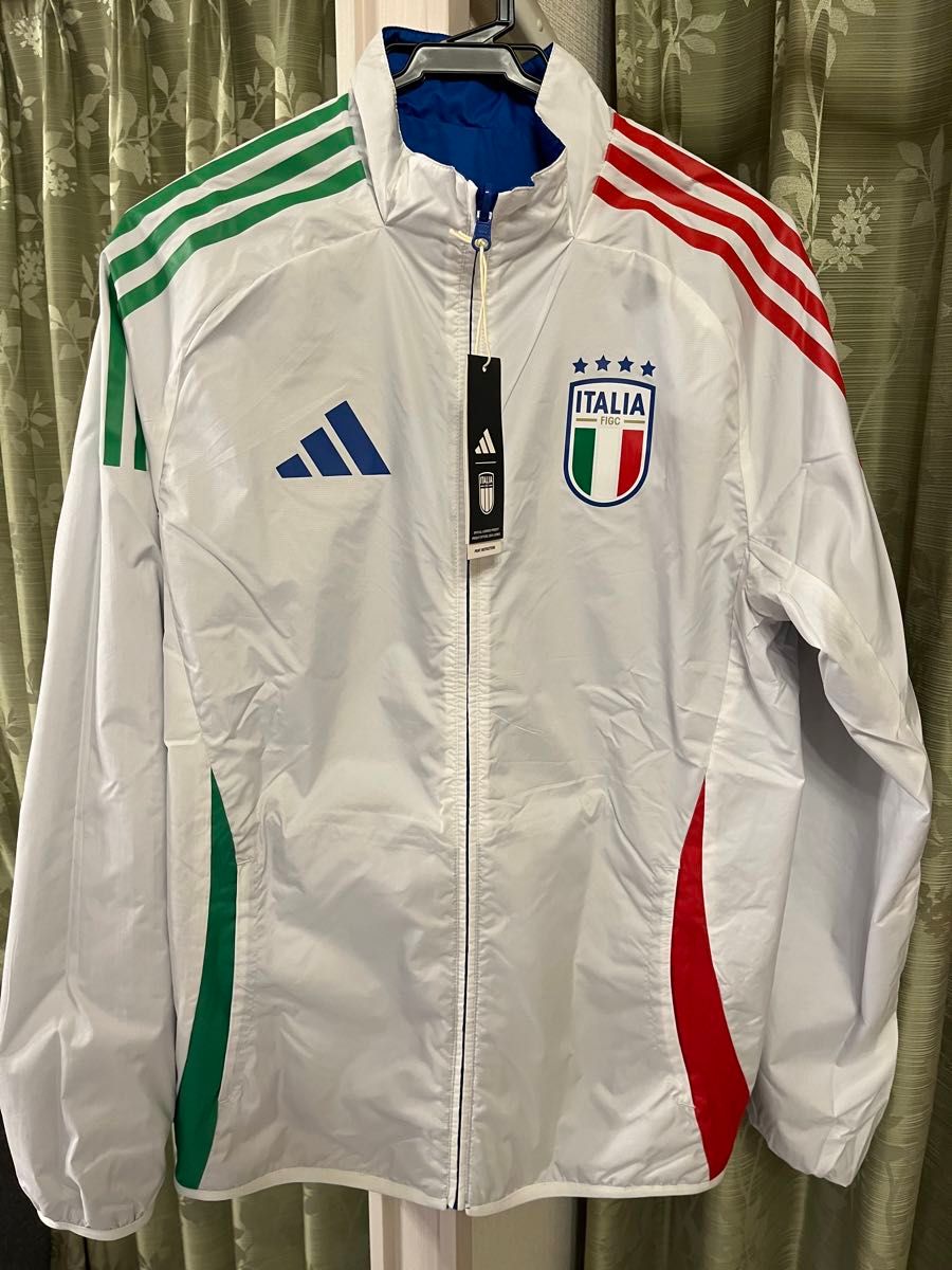 新品未使用】イタリア代表 アンセムジャケット リバーシブル Lサイズ