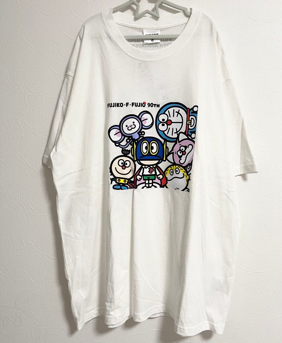 藤子F不二雄生誕90周年 半袖 Tシャツ ドラえもん パーマン コロ助