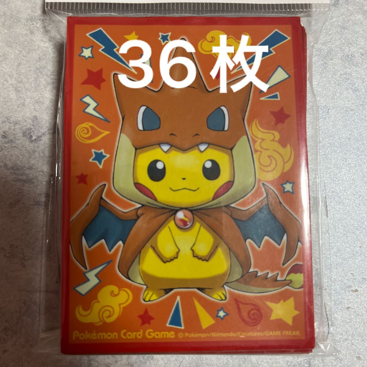 ポンチョピカチュウ デッキシールド 36枚 スリーブ｜Yahoo!フリマ（旧